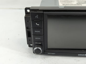2019 Dodge Caravan Radio AM FM Cd Player Receiver Replacement P/N:P68433488AB Fits Fits 2012 2013 2014 2015 2016 2017 2018 2020 OEM Used Auto Parts