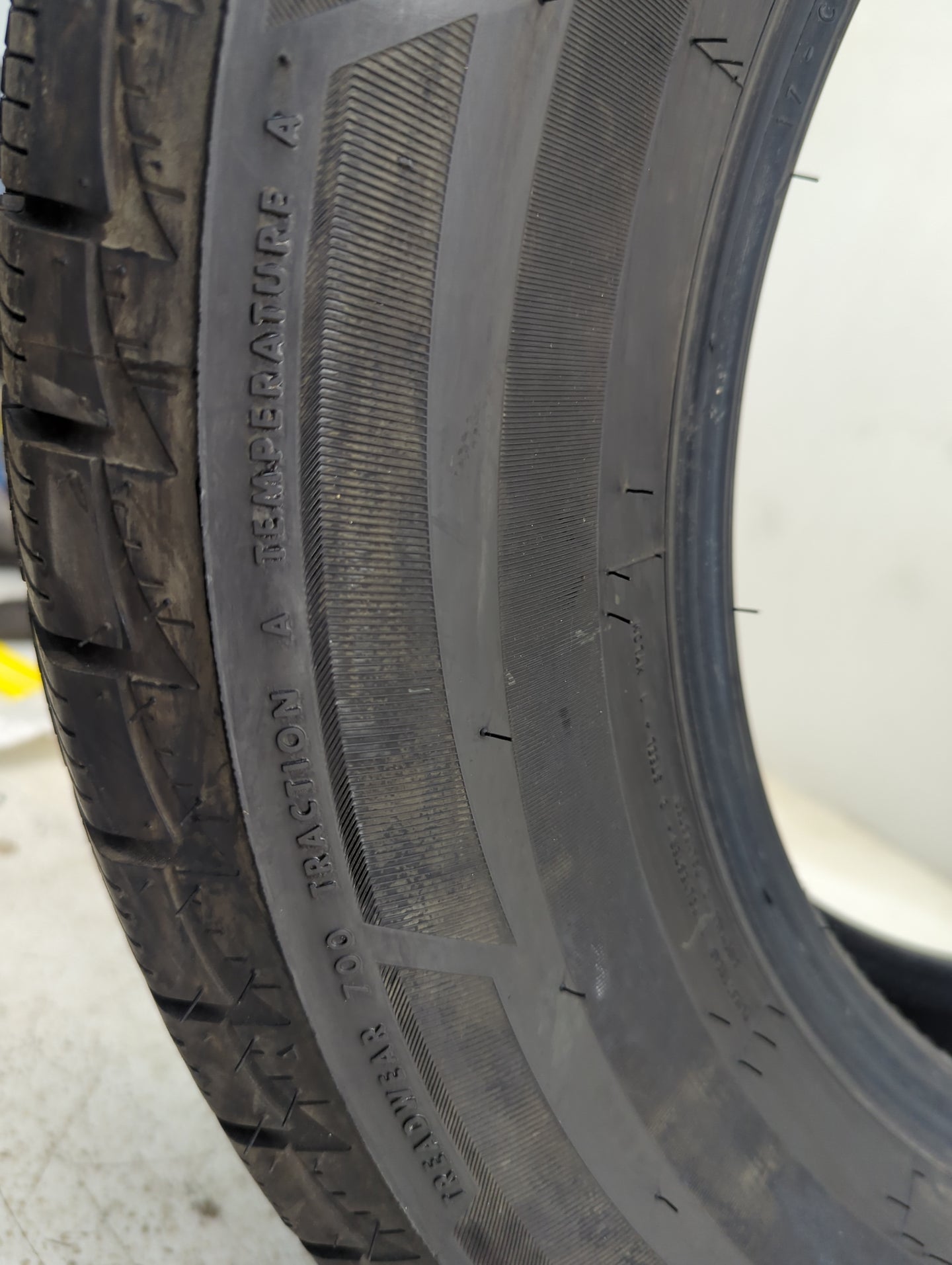 Used Tire 225/65R17 BRIDGESTONE WEATHERPEAK 102H - Tread Depth 10/32 - Oemusedautoparts1.com