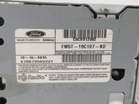2017-2018 Ford Focus Radio AM FM Cd Player Receiver Replacement P/N:FM5T-19C107-KD FM5T-19C107-JG Fits Fits 2017 2018 OEM Used Auto Parts - Oemusedautoparts1.com