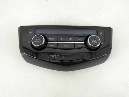 2017-2020 Nissan Rogue Climate Control Module Temperature AC/Heater Replacement P/N:27500 6MA0A Fits Fits 2017 2018 2019 2020 OEM Used Auto Parts