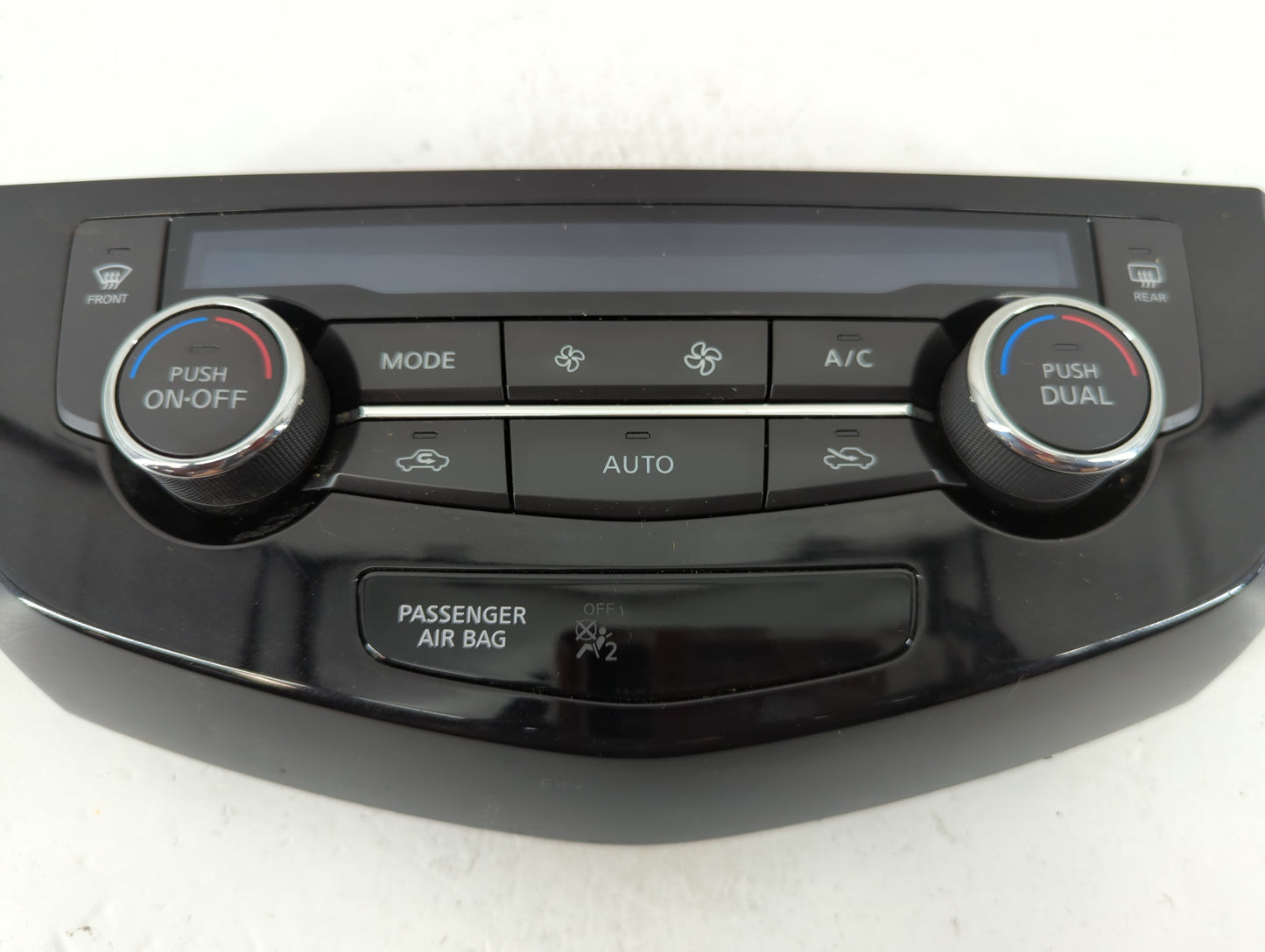 2017-2020 Nissan Rogue Climate Control Module Temperature AC/Heater Replacement P/N:27500 6MA0A Fits Fits 2017 2018 2019 2020 OEM Used Auto Parts