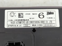 2017-2020 Nissan Rogue Climate Control Module Temperature AC/Heater Replacement P/N:27500 6MA0A Fits Fits 2017 2018 2019 2020 OEM Used Auto Parts