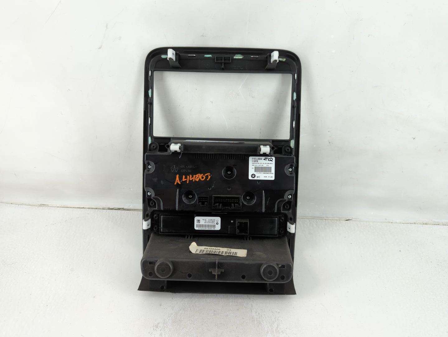 2011-2013 Dodge Durango Climate Control Module Temperature AC/Heater Replacement P/N:55111865AQ Fits Fits 2011 2013 OEM Used Auto Parts - Oemusedautoparts1.com