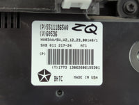 2011-2013 Dodge Durango Climate Control Module Temperature AC/Heater Replacement P/N:55111865AQ Fits Fits 2011 2013 OEM Used Auto Parts - Oemusedautoparts1.com