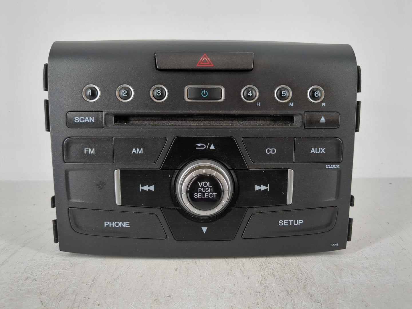 2012-2014 Honda Cr-V Radio AM FM Cd Player Receiver Replacement P/N:39100-T0A-A120-M1 Fits Fits 2012 2013 2014 OEM Used Auto Parts - Oemusedautoparts1.com