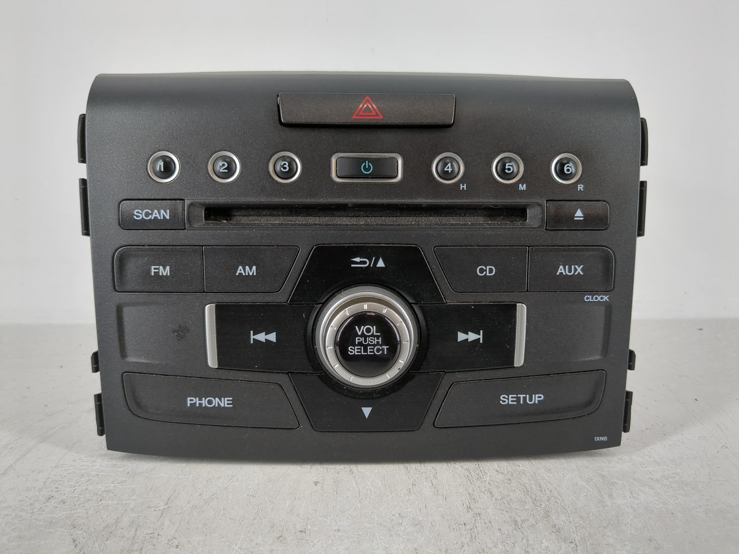 2012-2014 Honda Cr-V Radio AM FM Cd Player Receiver Replacement P/N:39100-T0A-A120-M1 Fits Fits 2012 2013 2014 OEM Used Auto Parts - Oemusedautoparts1.com