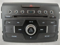 2012-2014 Honda Cr-V Radio AM FM Cd Player Receiver Replacement P/N:39100-T0A-A120-M1 Fits Fits 2012 2013 2014 OEM Used Auto Parts - Oemusedautoparts1.com