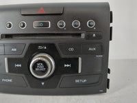 2012-2014 Honda Cr-V Radio AM FM Cd Player Receiver Replacement P/N:39100-T0A-A120-M1 Fits Fits 2012 2013 2014 OEM Used Auto Parts - Oemusedautoparts1.com