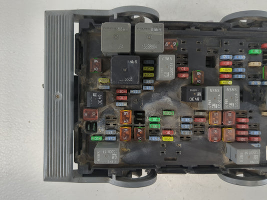 2010-2013 Chevrolet Silverado 1500 Fusebox Fuse Box Panel Relay Module Fits Fits 2010 2011 2012 2013 OEM Used Auto Parts