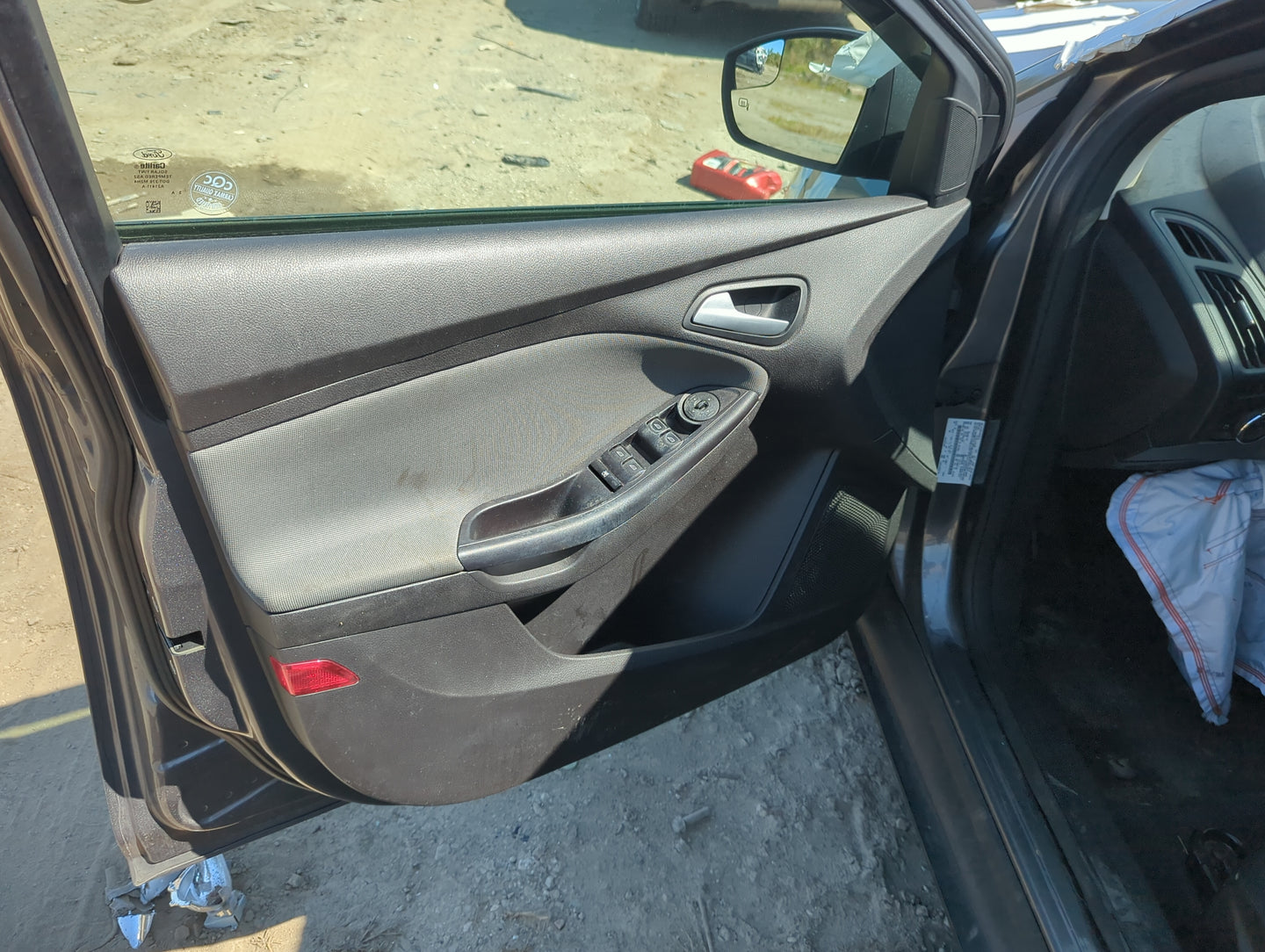 2013 Ford Focus Front Left Driver Interior Door Panel Trim - Oemusedautoparts1.com