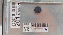 2018 Nissan Altima PCM Engine Control Computer ECU ECM PCU OEM P/N:BEM40K-300 A2 Fits OEM Used Auto Parts - Oemusedautoparts1.com 