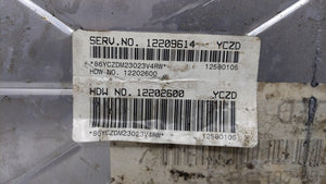 2003 Pontiac Grand Prix PCM Engine Control Computer ECU ECM PCU OEM P/N:12583827 89661-08250, 09360210 Fits Fits 2004 2005 OEM Used Auto Parts - Oemusedautoparts1.com 