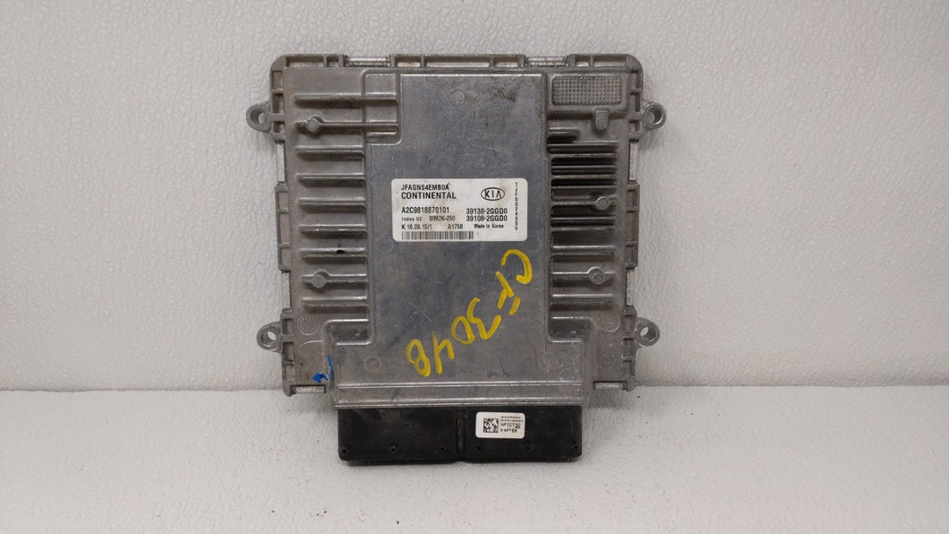 2016-2018 Kia Optima PCM Engine Control Computer ECU ECM PCU OEM P/N:39138-2GGC1 39108-2GGC1, 39138-2GGC0 Fits Fits 2016 2017 2018 OEM Used Auto Parts - Oemusedautoparts1.com