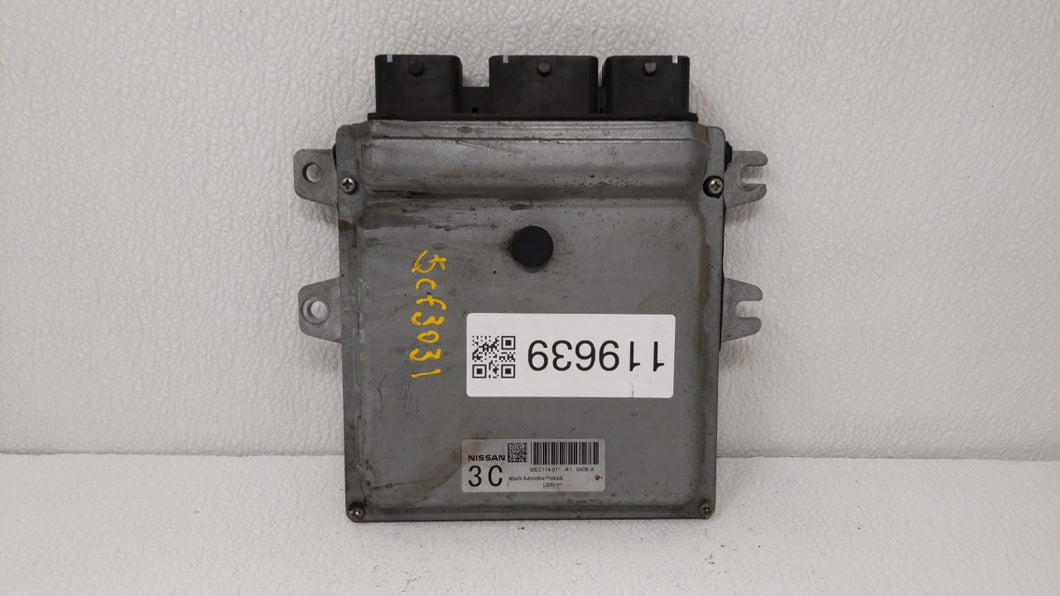 2010 Nissan Altima PCM Engine Control Computer ECU ECM PCU OEM P/N:MEC114-010 C1 Fits OEM Used Auto Parts