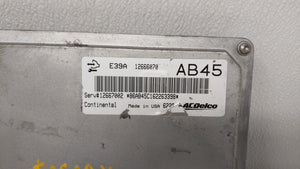 2017-2020 Chevrolet Impala PCM Engine Control Computer ECU ECM PCU OEM P/N:12667189 12666070 Fits Fits 2017 2018 2019 2020 OEM Used Auto Parts