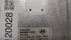 2006-2008 Hyundai Sonata PCM Engine Control Computer ECU ECM PCU OEM P/N:39100-25131 39100-25135 Fits Fits 2006 2007 2008 OEM Used Auto Parts - Oemusedautoparts1.com