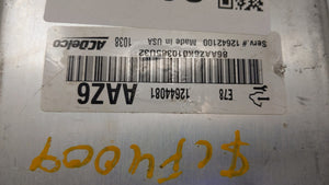 2011 Chevrolet Cruze PCM Engine Control Computer ECU ECM PCU OEM P/N:12645606 12644081 Fits OEM Used Auto Parts - Oemusedautoparts1.com