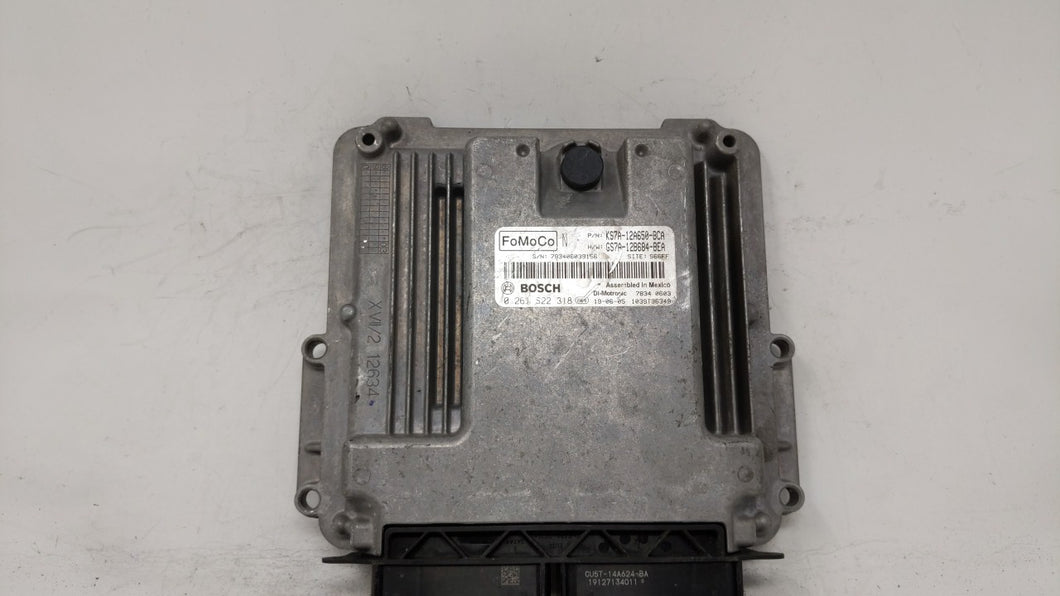 2017-2019 Ford Fusion PCM Engine Control Computer ECU ECM PCU OEM P/N:KS7A-12A650-BCA HS7A-12A650-ABB Fits Fits 2017 2018 2019 OEM Used Auto Parts