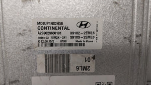 2016 Hyundai Elantra PCM Engine Control Computer ECU ECM PCU OEM P/N:93102-2EML6 Fits OEM Used Auto Parts