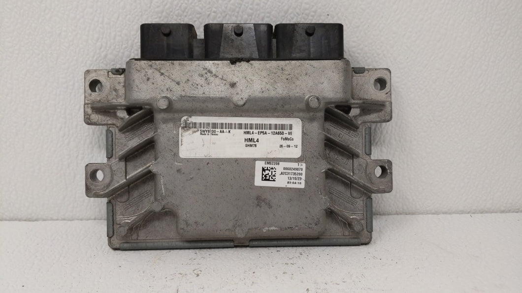 2014-2019 Lincoln Mkz PCM Engine Control Computer ECU ECM PCU OEM P/N:EP5A-12A650-VE Fits Fits 2014 2015 2016 2018 2019 OEM Used Auto Parts - Oemusedautoparts1.com 