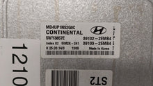 2014-2016 Hyundai Elantra PCM Engine Control Computer ECU ECM PCU OEM P/N:39102-2EMB5 39103-2EMB5 Fits Fits 2014 2015 2016 OEM Used Auto Parts - Oemusedautoparts1.com 