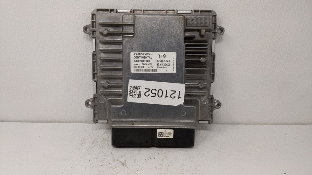 2016-2018 Kia Optima PCM Engine Control Computer ECU ECM PCU OEM P/N:39138-2GGC1 39108-2GGC1, 39138-2GGC0 Fits Fits 2016 2017 2018 OEM Used Auto Parts - Oemusedautoparts1.com 