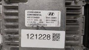 2016 Hyundai Sonata PCM Engine Control Computer ECU ECM PCU OEM P/N:39111-2GGK1 39101-2GGK3, 39111-2GGK3 Fits Fits 2015 2017 OEM Used Auto Parts - Oemusedautoparts1.com