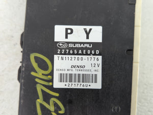 2013-2014 Subaru Legacy PCM Engine Control Computer ECU ECM PCU OEM P/N:22765AE06C 22765AE06D, 22765AE06B Fits Fits 2013 2014 OEM Used Auto Parts