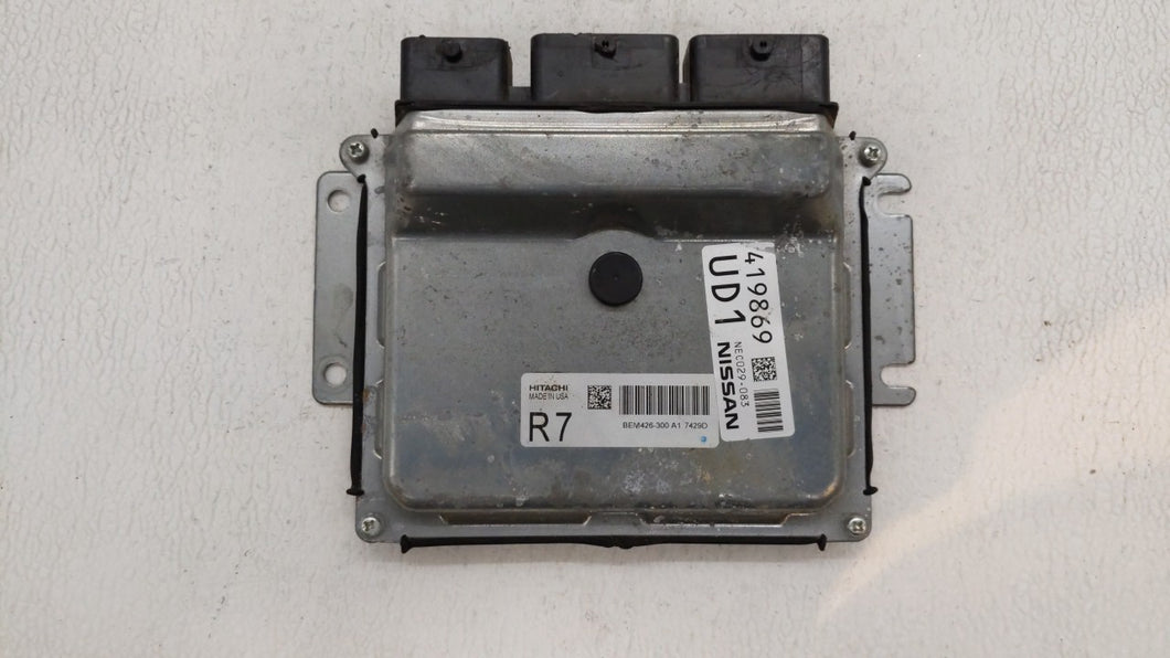 2016-2017 Nissan Maxima PCM Engine Control Computer ECU ECM PCU OEM P/N:BEM426-300 A1 Fits Fits 2015 2016 2017 OEM Used Auto Parts - Oemusedautoparts1.com 