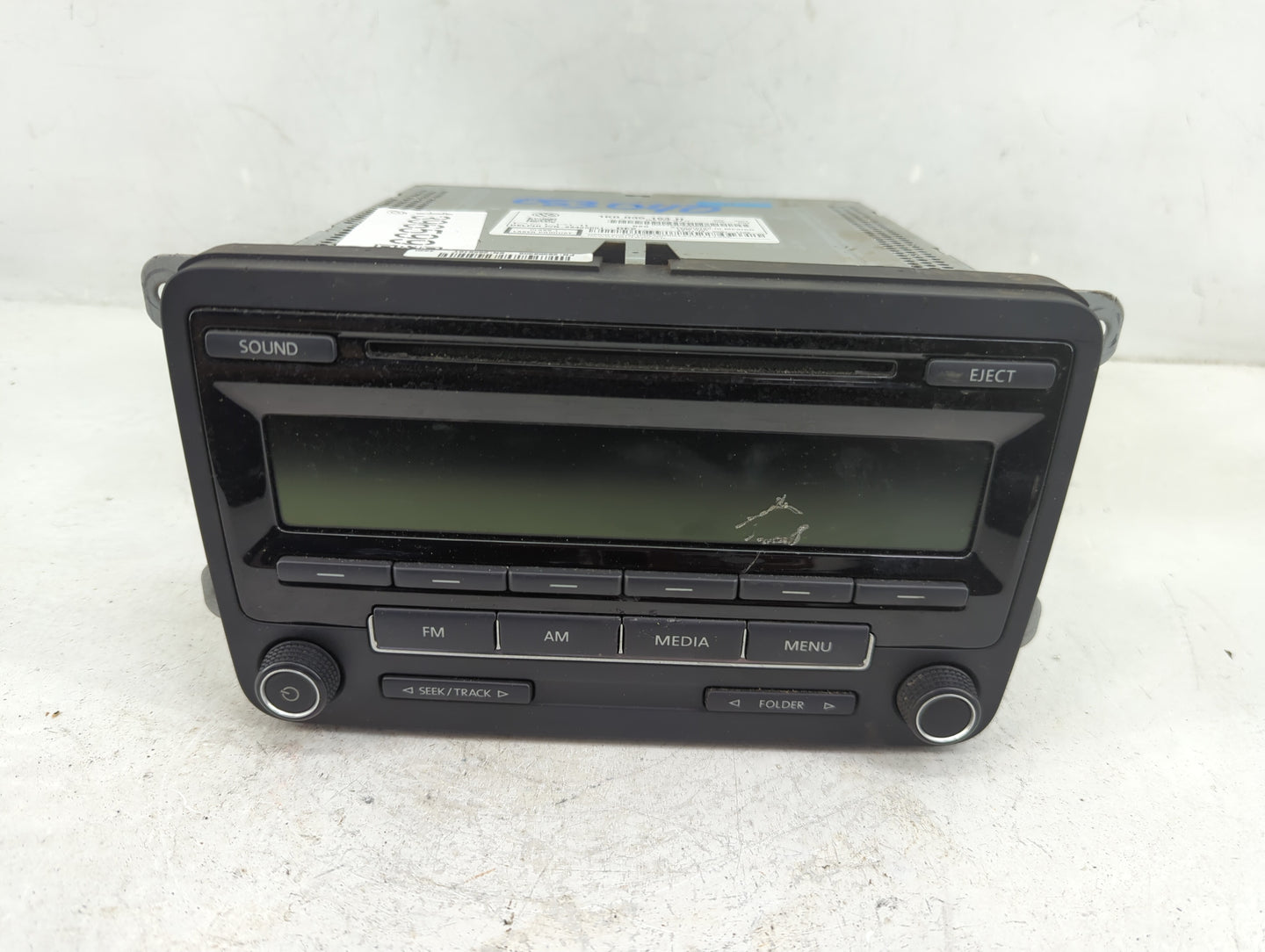 2015-2017 Volkswagen Jetta Radio AM FM Cd Player Receiver Replacement P/N:1K0035164H Fits Fits 2014 2015 2016 2017 OEM Used 