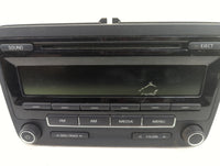 2015-2017 Volkswagen Jetta Radio AM FM Cd Player Receiver Replacement P/N:1K0035164H Fits Fits 2014 2015 2016 2017 OEM Used 