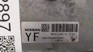 2012 Nissan Versa PCM Engine Control Computer ECU ECM PCU OEM P/N:MEC910-041 31036-3AA6B, BEM332-300, MEC910-040 Fits OEM Used Auto Parts - Oemusedautoparts1.com 