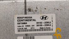 2014-2016 Hyundai Elantra PCM Engine Control Computer ECU ECM PCU OEM P/N:39102-2EML6 39103-2EML6 Fits Fits 2014 2015 2016 OEM Used Auto Parts - Oemusedautoparts1.com 