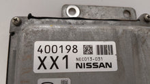 2015 Nissan Altima PCM Engine Control Computer ECU ECM PCU OEM P/N:BEM404-300 A1 NEC001-666, NEC013-028 Fits Fits 2013 2014 OEM Used Auto Parts - Oemusedautoparts1.com 