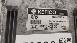 2013 Kia Soul PCM Engine Control Computer ECU ECM PCU OEM P/N:39110-2BCC1 Fits OEM Used Auto Parts