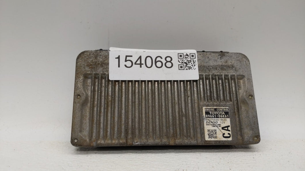 2012-2014 Toyota Camry PCM Engine Control Computer ECU ECM PCU OEM P/N:89661-06K83 89661-06K63 Fits Fits 2012 2013 2014 OEM Used Auto Parts