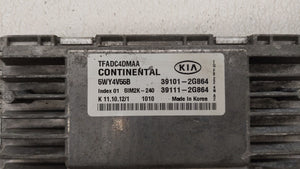 2011-2013 Kia Optima PCM Engine Control Computer ECU ECM PCU OEM P/N:39101-2G863 39111-2G863, 39101-2G864 Fits Fits 2011 2012 2013 OEM Used Auto Parts