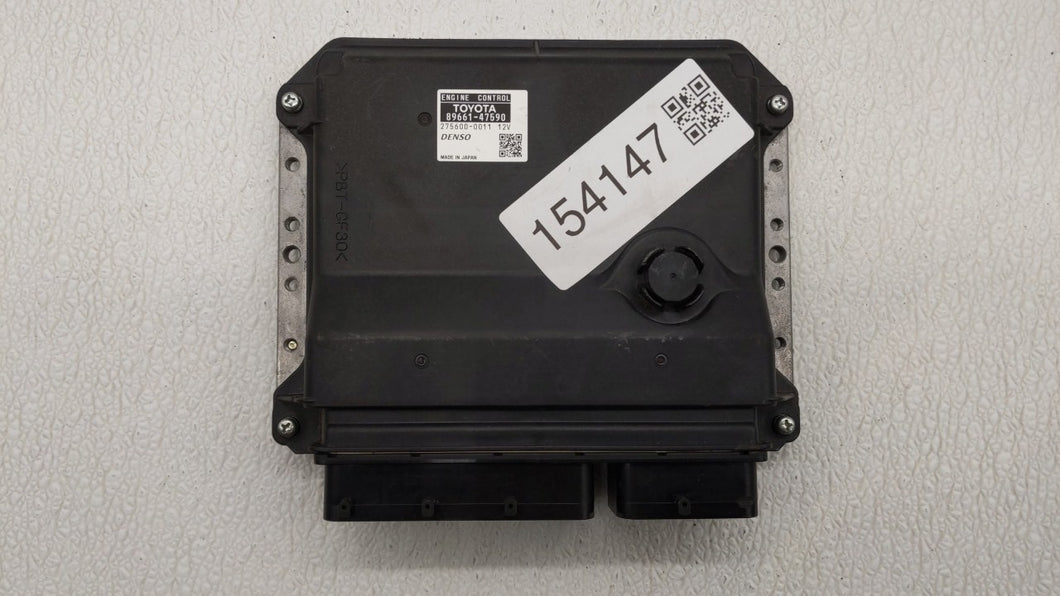 2015 Toyota Prius PCM Engine Control Computer ECU ECM PCU OEM P/N:89661-47590 89661-47591 Fits OEM Used Auto Parts