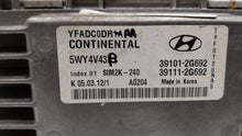 2011-2014 Hyundai Sonata PCM Engine Control Computer ECU ECM PCU OEM P/N:39101-2G692 39111-2G690 Fits Fits 2011 2012 2013 2014 OEM Used Auto Parts - Oemusedautoparts1.com 