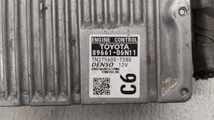 OEM 89661-06n11 155008 del Ecu Pcm Ecm Pcu de la computadora del motor de Toyota Camry 2016-2017