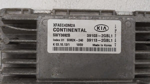 2014 Kia Sorento PCM Engine Control Computer ECU ECM PCU OEM P/N:39103-2GBL1 39113-2GBL1 Fits OEM Used Auto Parts