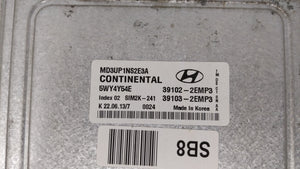 2011-2013 Hyundai Elantra PCM Engine Control Computer ECU ECM PCU OEM P/N:39102-2EMP2 39102-2EMP3 Fits Fits 2011 2012 2013 OEM Used Auto Parts - Oemusedautoparts1.com 