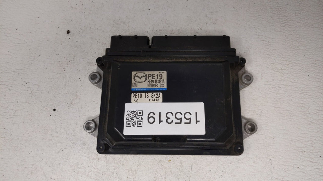 2014 Mazda 3 PCM Engine Control Computer ECU ECM PCU OEM P/N:PE19 18 881A PS5G 18 8K2, PEDM 18 881, PEAB 18 881A Fits OEM Used Auto Parts