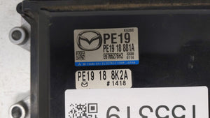 2014 Mazda 3 PCM Engine Control Computer ECU ECM PCU OEM P/N:PE19 18 881A PS5G 18 8K2, PEDM 18 881, PEAB 18 881A Fits OEM Used Auto Parts