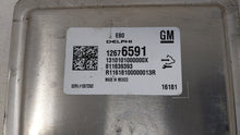 2016 Chevrolet Cruze PCM Engine Control Computer ECU ECM PCU OEM P/N:12607096 12675580, 12676591, 12680968 Fits OEM Used Auto Parts - Oemusedautoparts1.com 