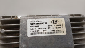 2011-2014 Hyundai Sonata PCM Engine Control Computer ECU ECM PCU OEM P/N:39101-2G661 39111-2G661 Fits Fits 2011 2012 2013 2014 OEM Used Auto Parts - Oemusedautoparts1.com 