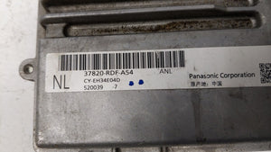 2015-2016 Acura Tlx Motor Computadora Ecu Pcm Ecm Pcu OEM 37820-rdf-a54 157343