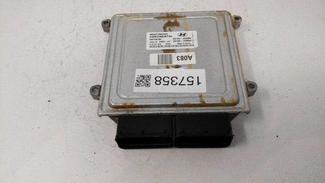 2011-2013 Hyundai Elantra Motor Computadora Ecu Pcm Ecm Pcu OEM 157358