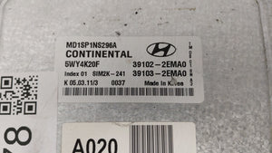 2011 Hyundai Elantra PCM Engine Control Computer ECU ECM PCU OEM P/N:39102-2EMA0 39103-2EMA0 Fits OEM Used Auto Parts