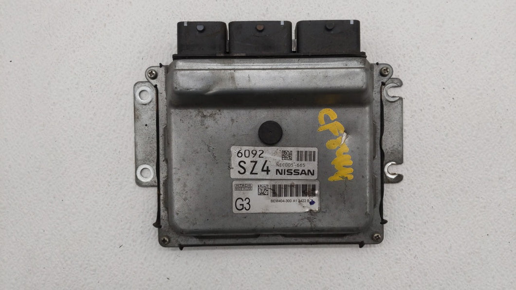 2013-2015 Nissan Sentra PCM Engine Control Computer ECU ECM PCU OEM P/N:BEM404-300 A1 NEC001-666 Fits Fits 2013 2014 2015 OEM Used Auto Parts